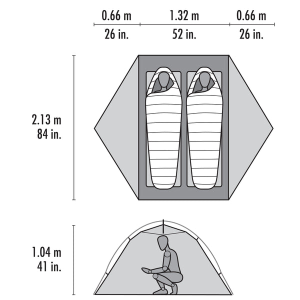 MSR Elixir 2 Tent S25
