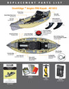 Advanced Elements - Straitedge Angler Pro Inflatable Kayak