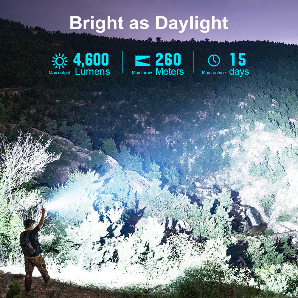Olight Seeker 4 Pro High Power Flashlight