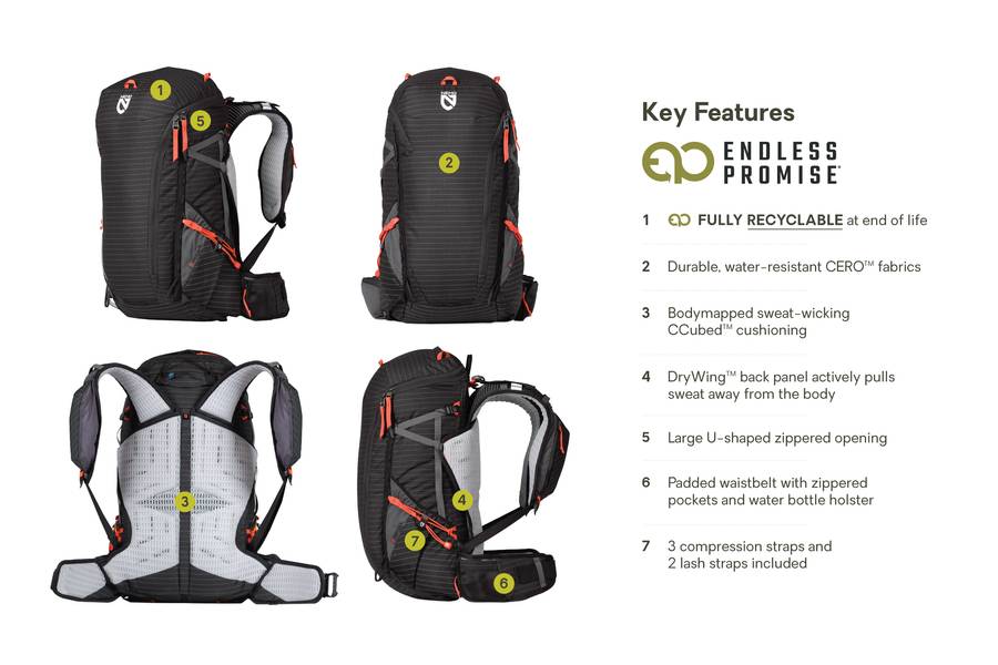 Nemo Persist™ Men's 30L Endless Promise® All-Adventure Backpack