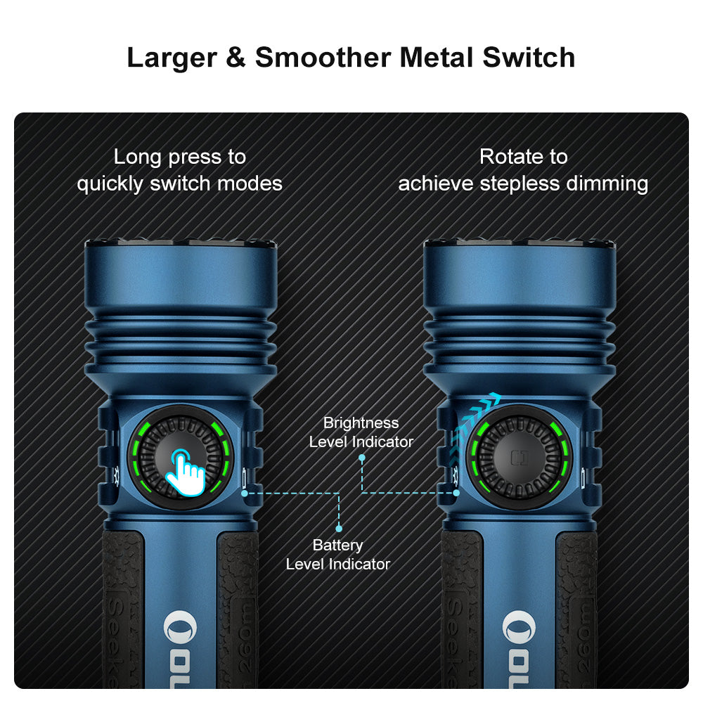 Olight Seeker 4 Pro High Power Flashlight
