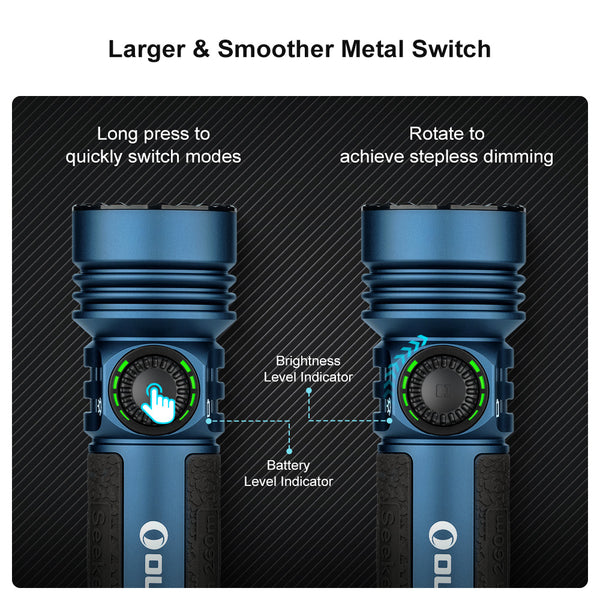 Olight Seeker 4 Pro High Power Flashlight