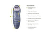 Nemo Disco (-1°C / 30F) Endless Promise Down Sleeping Bag - Women’s Nemo Disco (-1°C / 30F) Endless Promise Down Sleeping Bag - Women’s