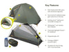 Nemo Dragonfly™ Bikepack OSMO™ 1 Person Tent Nemo Dragonfly™ Bikepack OSMO™ 1 Person Tent