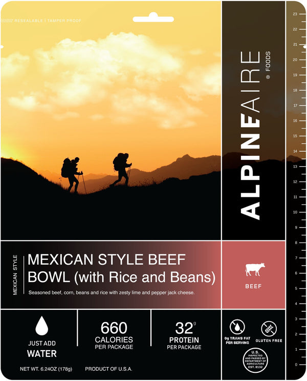 AlpineAire Mexican-Style Beef Bowl - 2 Servings
