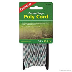 Poly Cord - Camo - 50'