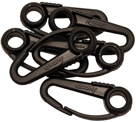 Scotty Nylon Snap Hooks - 6 pcs #590