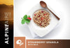 AlpineAire Strawberry Granola with Milk Alpenaire Alpineaire Strawberry Granola with Milk camping