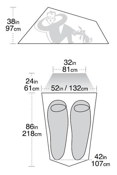 Big Agnes Big Agnes Fly Creek 2 UL tent