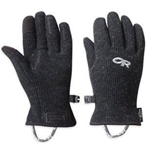 OR Outdoor Research Flurry Sensor Gloves Men's Black clothing