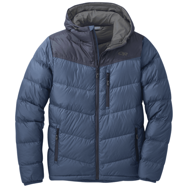 Outdoor Research Outdoor Research Men's Transcendent Down Hoody 2018 Small / Dusk/Naval Blue clothing