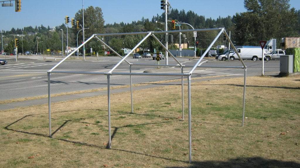 metal tent frame Canvas Wall Tent Frame ONLY