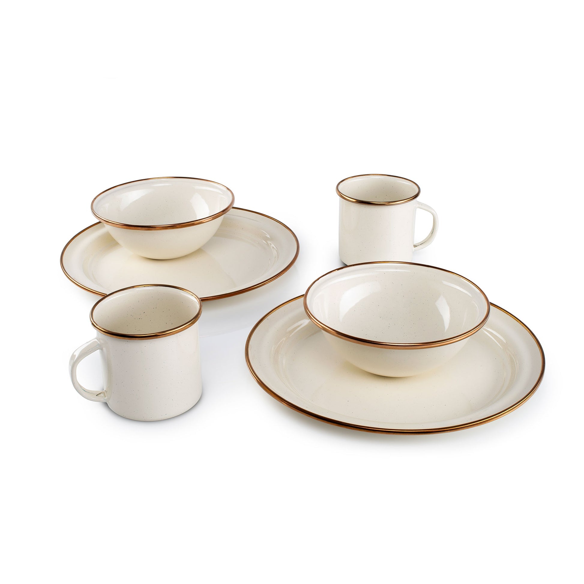 GSI Mesa 2 Person Enamelware Table Set