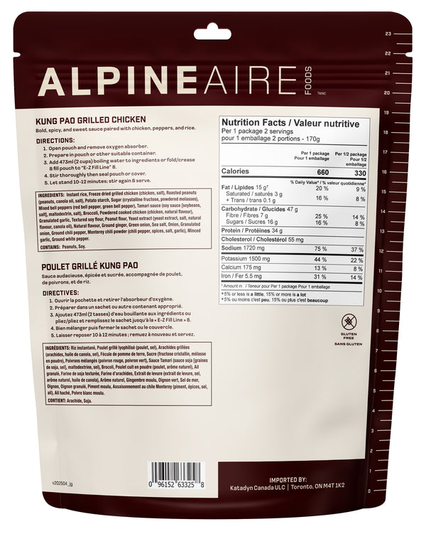 AlpineAire Kung Pao Grilled Chicken