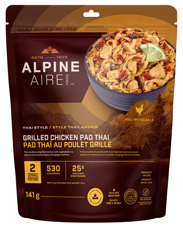 AlpineAire Grilled Chicken Pad Thai - 2 Servings