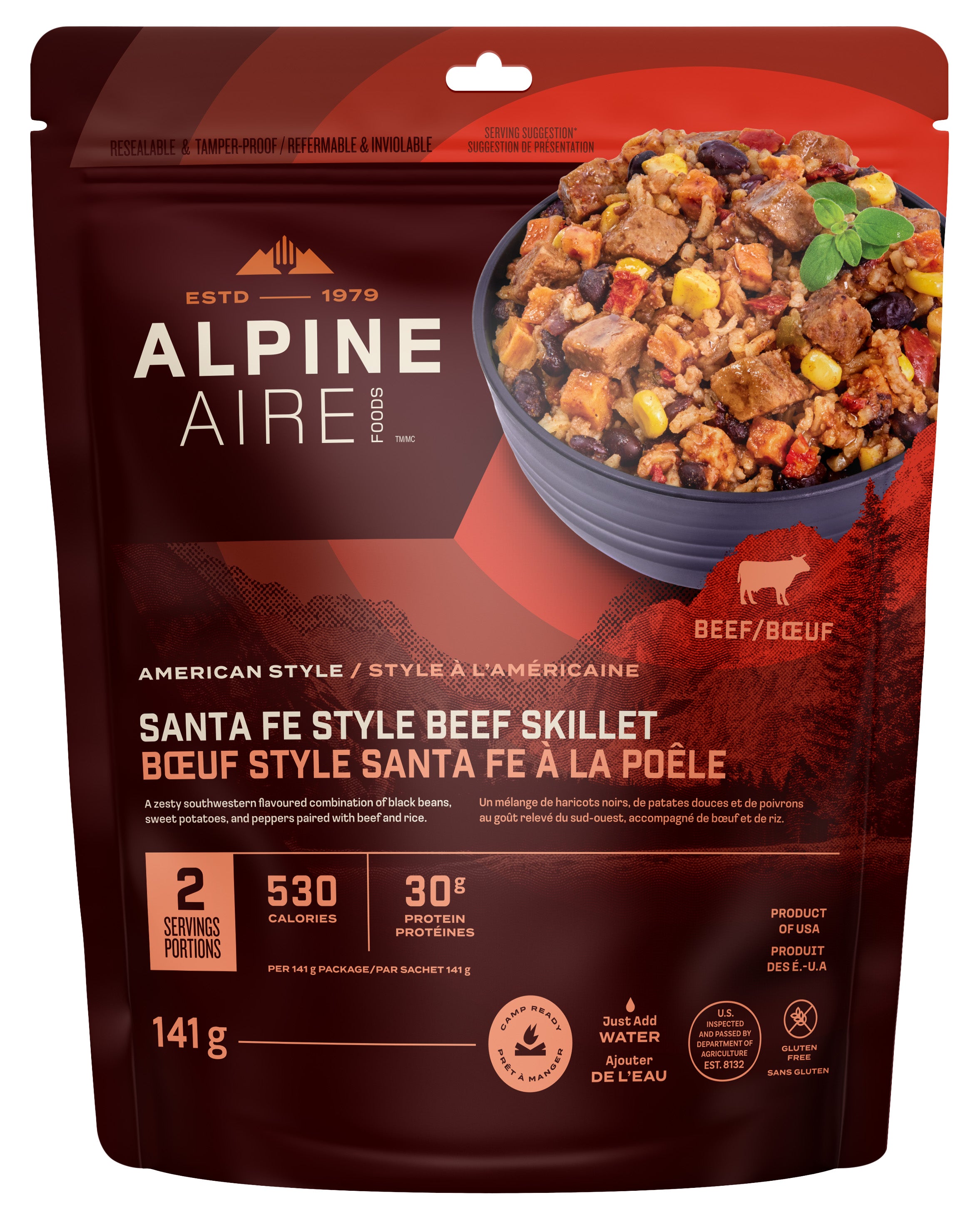 AlpineAire Santa Fe-Style Beef Skillet