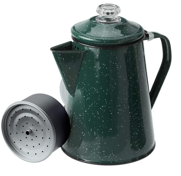 8 cup Percolator Enamelware