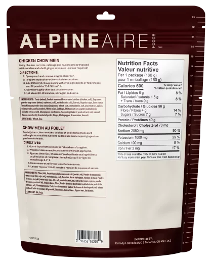 AlpineAire Chicken Chow Mein