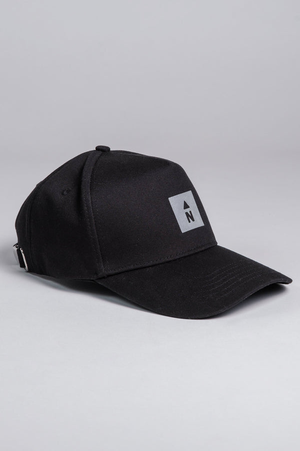 Water-Resistant Cap with Reflective "N"