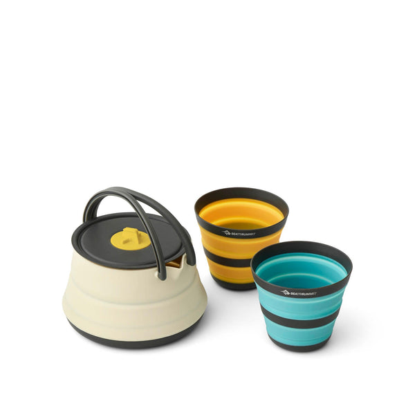 Sea to Summit Frontier UL Collapsible Kettle Cook Set with Cups
