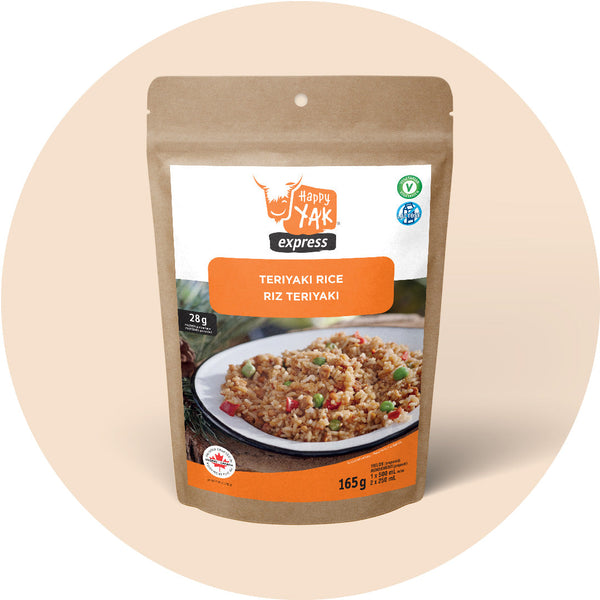 Happy Yak Teriyaki Rice (Vegetarian)