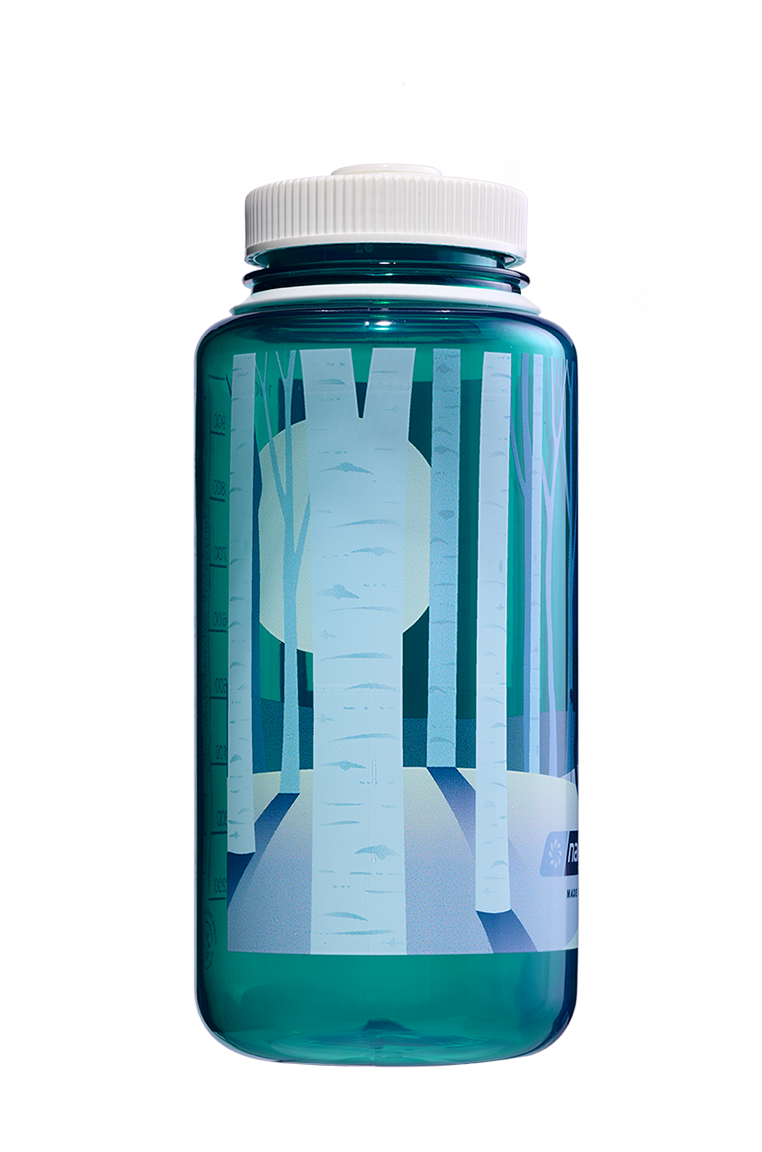 Nalgene 32 oz Wide Mouth Negative Landscape Bottle