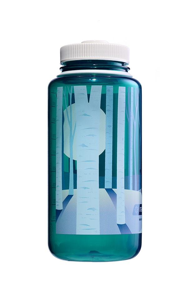 Nalgene 32 oz Wide Mouth Negative Landscape Bottle