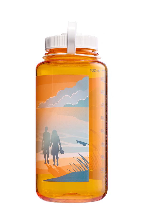 Nalgene 32 oz Wide Mouth Negative Landscape Bottle