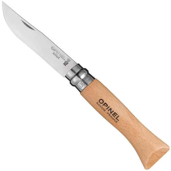 Opinel No.06 Stainless Steel Folding Knife