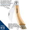 Opinel No.08 Stainless Steel Mushroom Knife