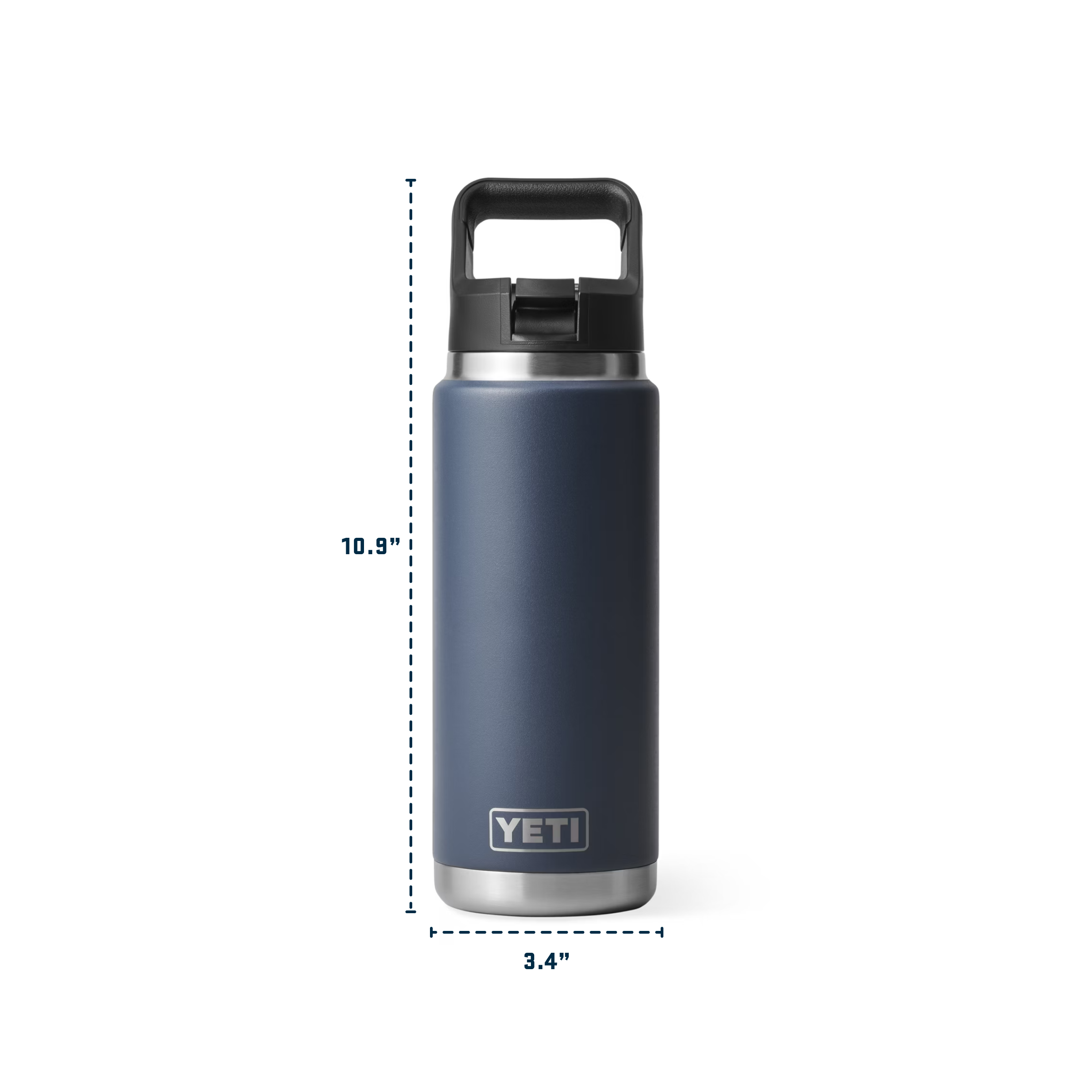 Yeti Rambler 769ml / 26 oz Bottle with Colour-Matched Straw