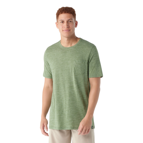SmartWool Men's Merino Hemp Blend Short Sleeve Pocket Tee