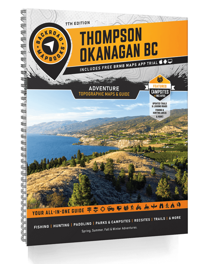 BRMB Thompson Okanagan BC Mapbook 7th Ed.