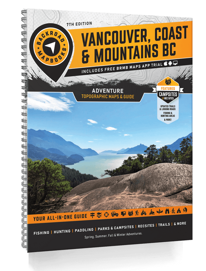 BRMB Vancouver, Coast & Mountains BC Mapbook 7th Ed.