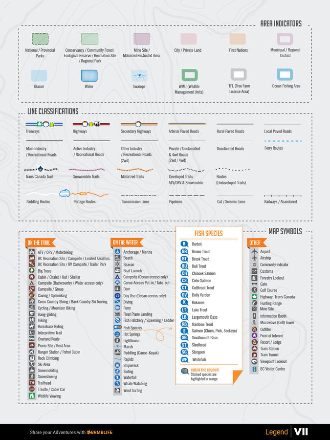 BRMB Vancouver, Coast & Mountains BC Mapbook 7th Ed.