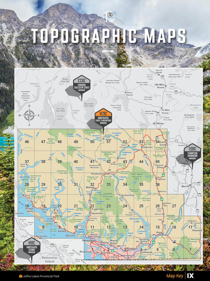 BRMB Vancouver, Coast & Mountains BC Mapbook 7th Ed.