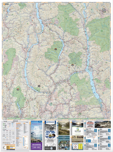 BRMB West Kootenay BC Waterproof Map-3rd Edition