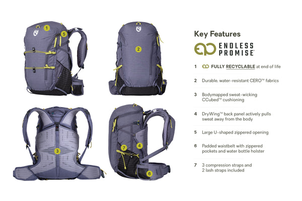 Nemo Persist™ Womens's 30L Endless Promise® All-Adventure Backpack