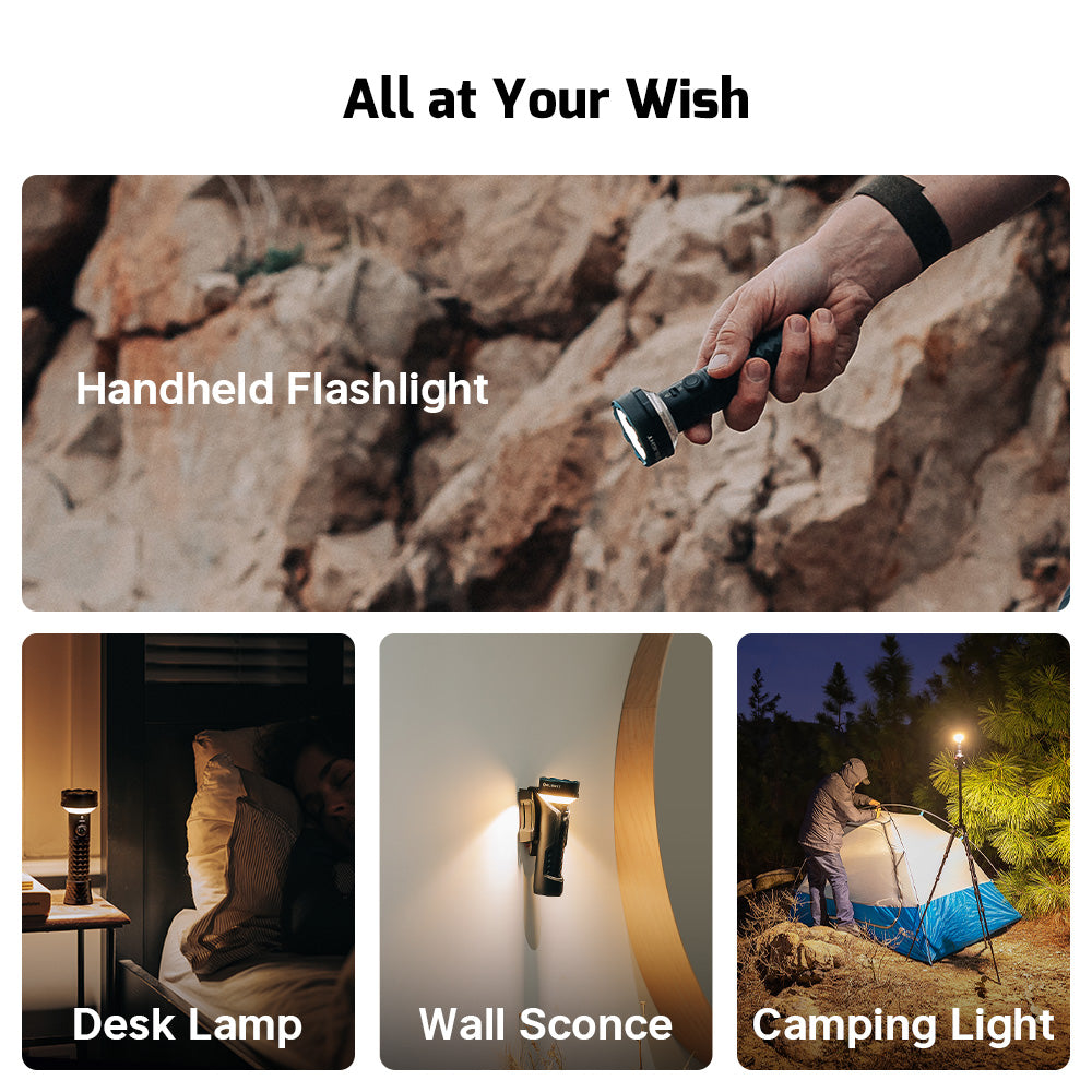 Olight Prowess Multifunctional Flashlight with Bidirectional Lighting