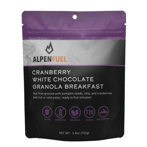 Alpen Fuel Cranberry white Chocolate Granola Breakfast