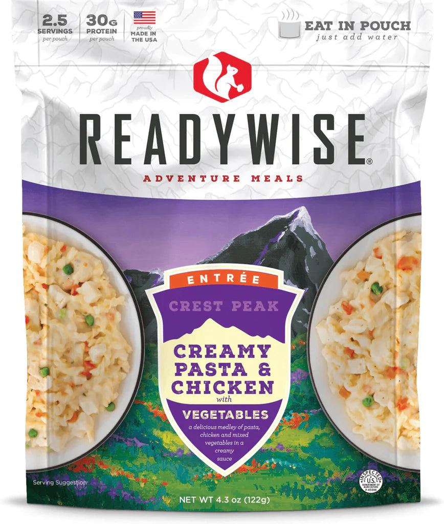 Readywise Crest Peak Creamy Pasta & Chicken