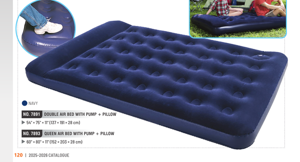 DLX Air Bed with Pump and Pillow