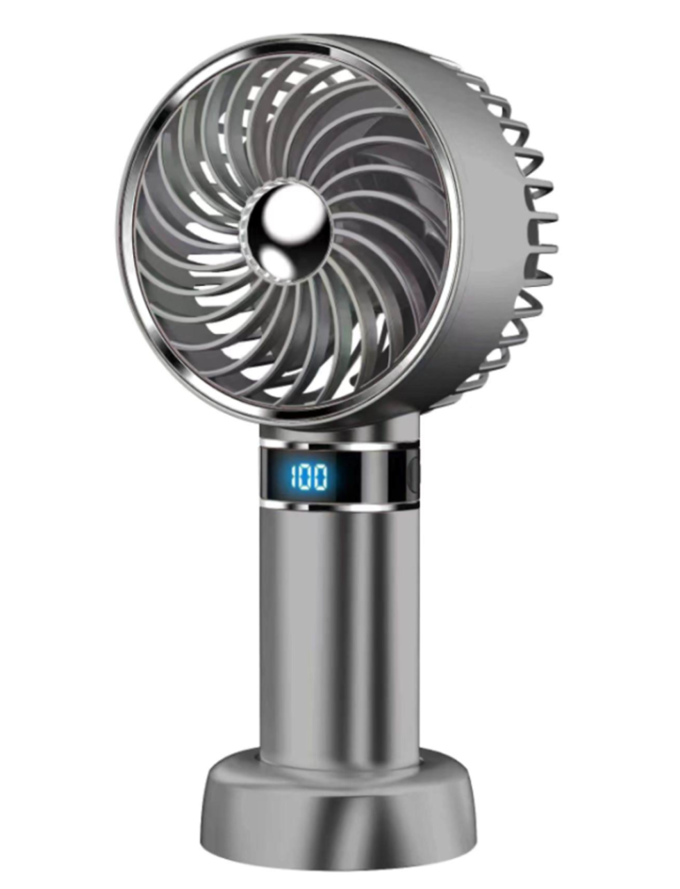 i2 Handheld Fan with base ( USB  Charge )