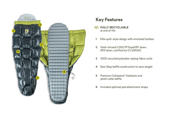 Nemo Pulse™ Endless Promise® Ultralight Backpacking Quilt