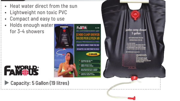 16 Litre Solar Shower