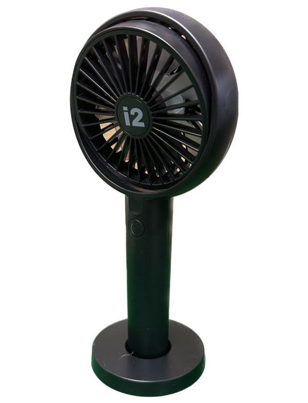 i2 Handheld Tilt Fan with base