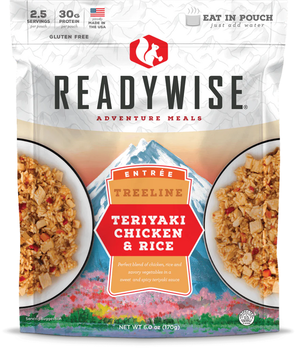Readywise Treeline Teriyaki Chicken & Rice