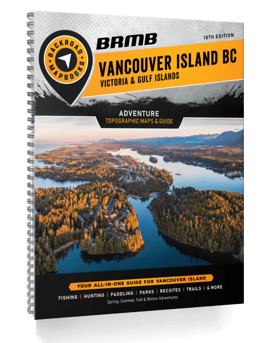 BRMB Vancouver Island BC. Victoria and Gulf Islands Mapbook 10th edition.