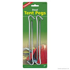 Coghlan's 7" Steel Tent Pegs - BULK