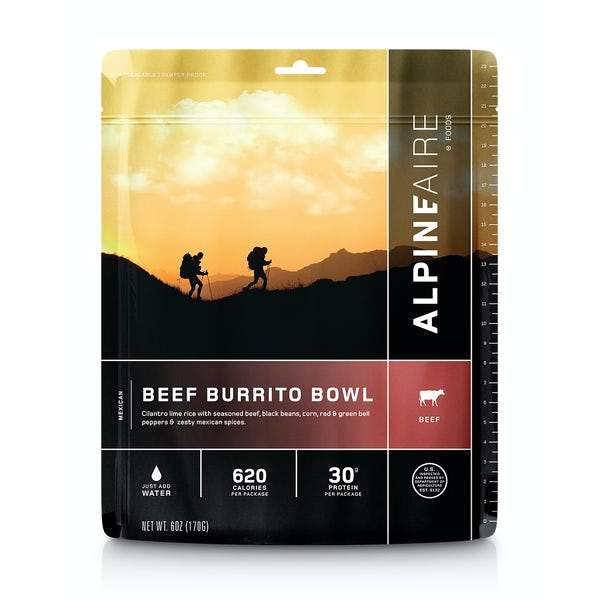 AlpineAire Rice Burrito Bowl Flavored with Beef